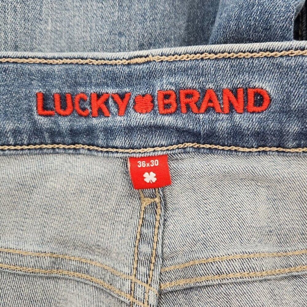 Lucky Brand Men's 223 Straight Jeans in size 36 - Picture 4 of 5